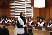 حضور پلیس زن مقابل مدارس دخترانه طرح جدید پلیس تهران در سال تحصیلی جدید
