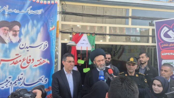 زنگ «مهر و مقاومت» با حضور آیت الله عاملی نواخته شد