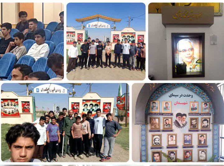 حضور کادر نوجوان کانون فرهنگی هنری الهادی (ع) در اردوی راهیان نور شمال‌غرب