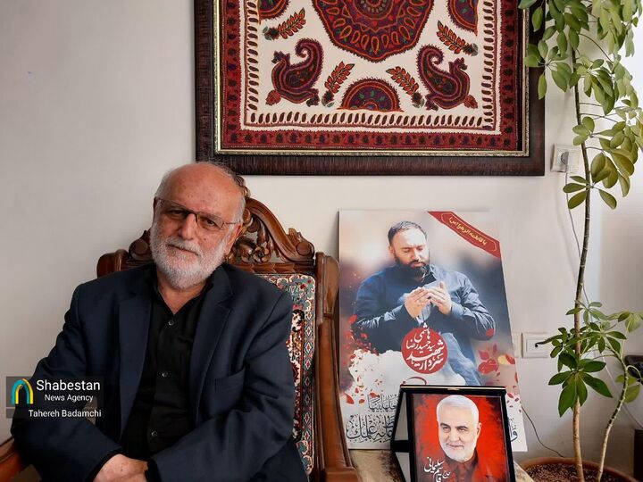 پدر سردار شهید سیدحمیدرضا هاشمی به فرزند شهیدش پیوست