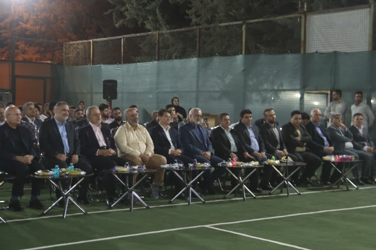 افتتاح نخستین مجموعه زمین‌های چمن مصنوعی تنیس غرب کشور در کرمانشاه