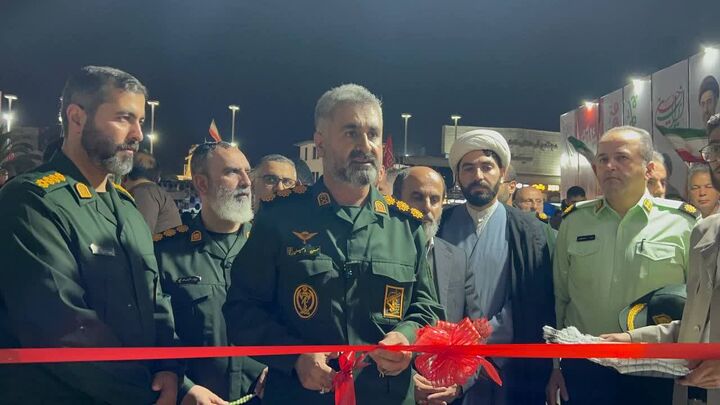 نمایشگاه «اسوه بسیج» در قلب میدان شهدای ذهاب رشت گشایش یافت / روایت ۱۴ پایگاه برتر از جهاد تبیین تا اقتصاد مقاومتی