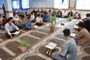 محفل انس با قرآن در مدرسه استعدادهای درخشان قروه