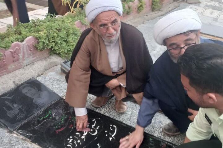عطر شهدا در گلزار سرخنکلاته با همت کانون‌های مسجدی