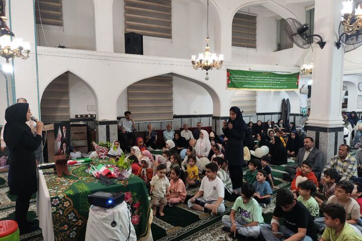 پایان تابستان مسجد امام علی(ع) گرگان با تجلیل از کودکان و نوجوانان