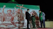 اجتماع امت حزب‌الله قم به مناسبت هفته دفاع مقدس برگزار شد
