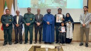 آسمان سنگر، میزبان یادگاران میناب / روایت اشک و رجز مادر شهیدان رئیسی در یادواره شهدای دانش‌آموز میناب