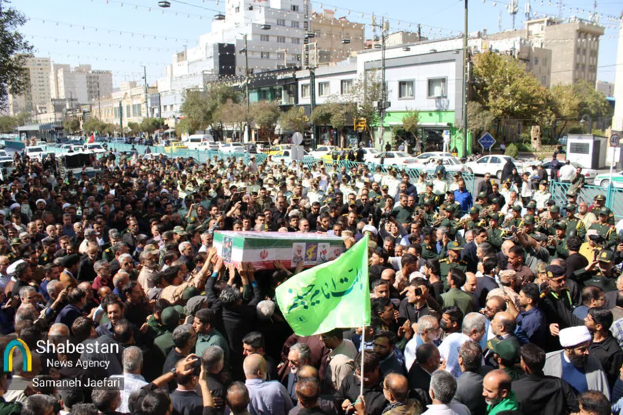 تشییع باشکوه فرزند خراسان
