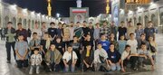 از مسجد تا حرم؛ سفر بچه‌های مسجدالرضا(ع) شهرکرد به آستان حضرت خورشید
