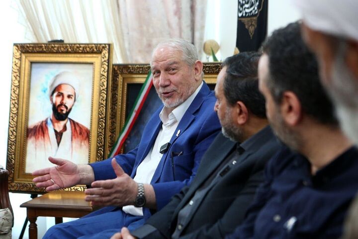 دیدار فرماندهان سپاه با خانواده سپهبد شهید «غلامعلی رشید»
