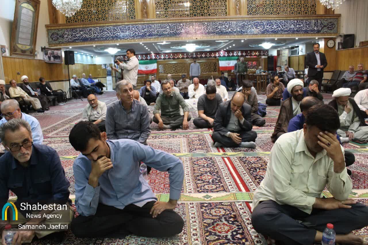 گرامیداشت شهدای مقاومت و ترور در مسجد تاریخی کرامت مشهد