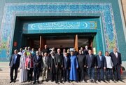 کورتولموش از مسجد لیسبون بازدید و با نمایندگان مسلمانان پرتغال دیدار کرد