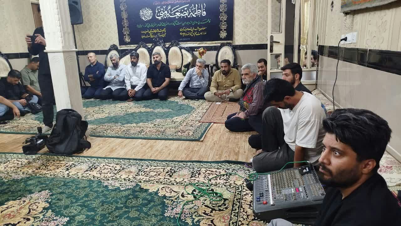 «حاج حسین یوسفی» پیرغلام حسینی خرم‌آبادی تکریم شد