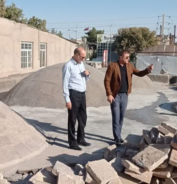 پایان مرمت بام مسجد جامع تاریخی نیشابور/ لزوم تهیه طرح جامع مرمت مسجد
