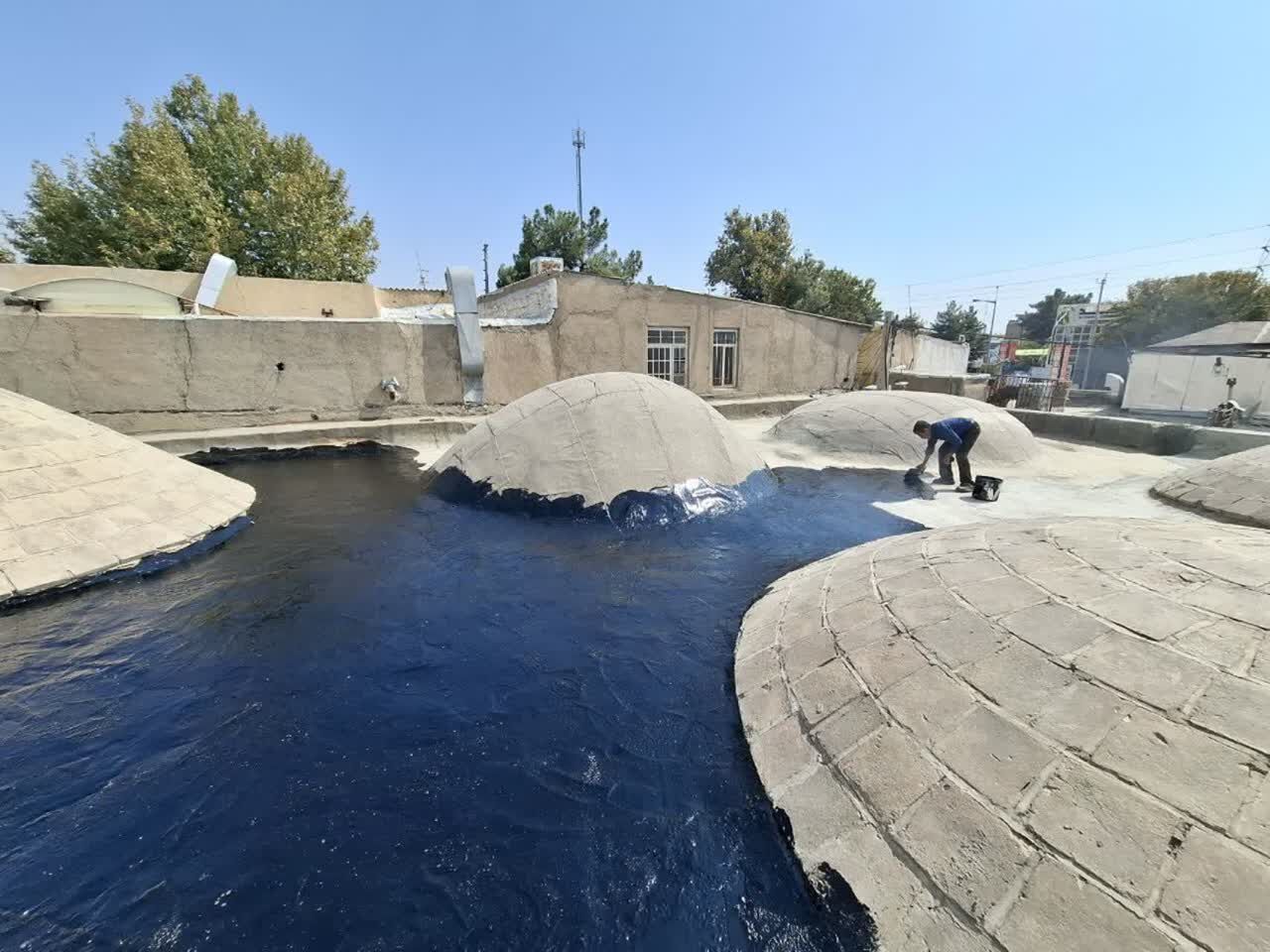 پایان مرمت بام مسجد جامع تاریخی نیشابور/ لزوم تهیه طرح جامع مرمت مسجد