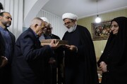 دیدار رئیس سازمان قضایی نیروهای مسلح با خانواده شهید حسین جلیلیان رستمی