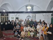 مراسم گرامیداشت هفته دفاع مقدس و اختتامیه طرح اوقات فراغت تابستانی در روستای الوسجرد برگزار شد
