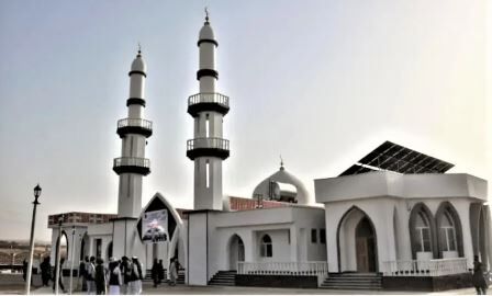 افتتاح مسجد ۳۲.۵ میلیون افغانی در شاهراه کابل-هرات