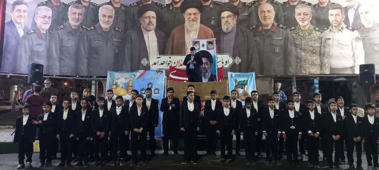 «میدان» میزبان یادواره شهدای مداح شهرستان آران و بیدگل شد
