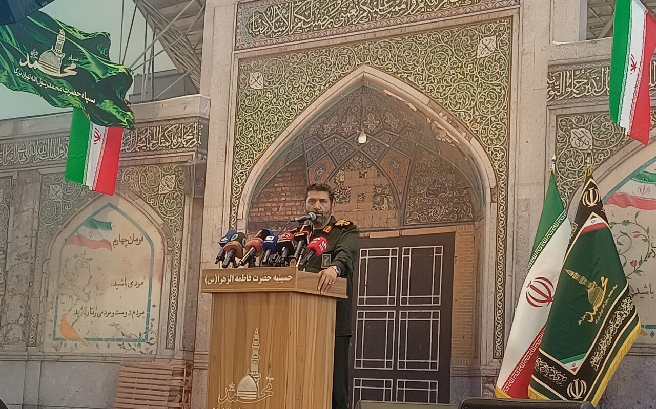 سردار حسن‌زاده: دشمن تصور می‌کرد با هدف قرار دادن مراکز بسیج، امنیت تهران مختل می‌شود