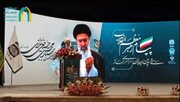 قرائت پیام رهبر معظم انقلاب به سی‌وسومین اجلاس سراسری نماز