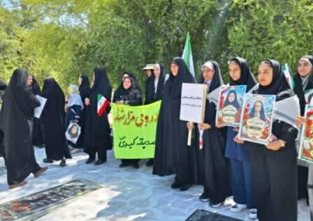 گلزار شهدا، قرار دختران کانون گهواره رباب در هفته دفاع مقدس