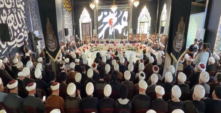 گزارشی از مراسم دومین سالگرد سید هاشم صفی الدین بر مزار او