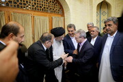 دیدار اعضای کمیسیون اجتماعی مجلس با آیت‌الله نورمفیدی