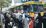 مهرشهر بیرجند در انتظار اتوبوس/ وقتی دانش‌آموزان در ایستگاه جا می‌مانند