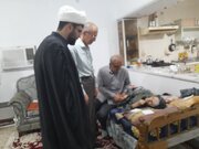از مسجد تا منزل شهید، دیدار بچه مسجدی‌های نکا با خانواده شهید تقوی