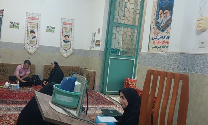 وقتی مسجد پای سلامت مردم می‌ایستد؛ خدمات پزشکی رایگان در ملک‌آباد قم