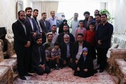 دیدار طحان‌نظیف و جمعی از پژوهشگران حقوقی با خانواده سپهبد شهید علی شادمانی