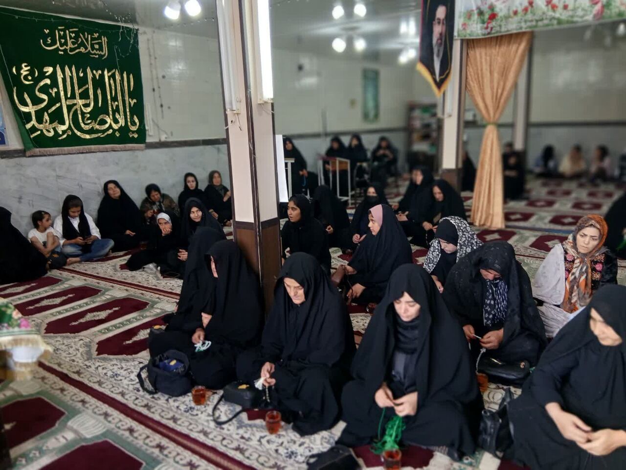 عطر صلوات در شبستان گوجان؛ کانون انصارالمهدی(عج) میزبان سفرهنشینان انتظار