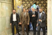 بازدید کاردار سفارت هلند در بغداد از حرم امام حسین(ع)