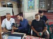 ویزیت رایگان ۳۰ نمازگزار مسجد یقطین شیراز
