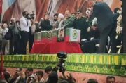 وداع حماسی و حزن‌انگیز ساری با شهید ایستادگی