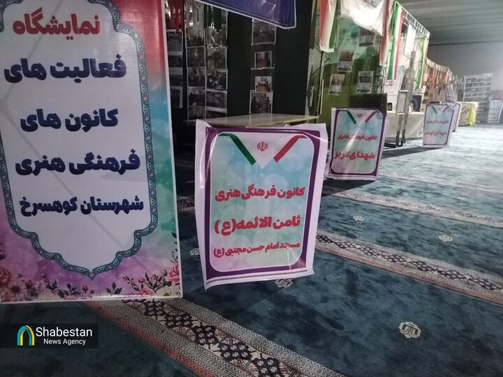 نمایشی عالی از دستاوردهای کانون های فرهنگی مساجد کوهسرخ