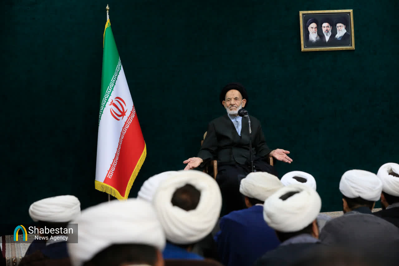 دیدار مبلغان طرح امین مدارس خراسان جنوبی با نماینده ولی‌فقیه