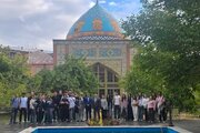 دانشجویان دانشگاه آمریکایی ارمنستان با تاریخ و مناسک اسلام آشنا شدند