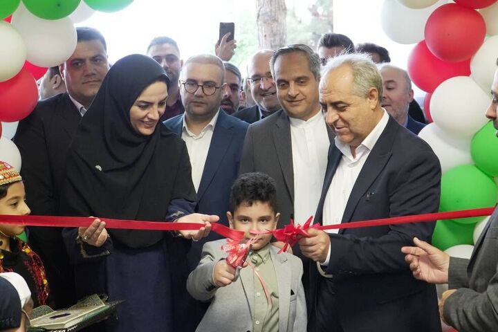 بازسازی کتابخانه تخریب شده شهید باکری سردرود