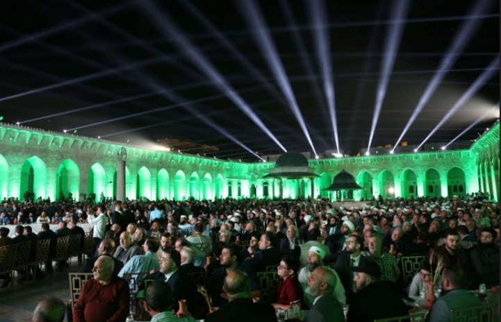 مسجد جامع اموی حلب پس از ۱۳ سال بازگشایی شد+ عکس