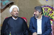 حضور معاون وزیر تعاون و مدیرعامل صندوق بیمه اجتماعی کشاورزان، روستاییان و عشایر در غرفه وزارت فرهنگ