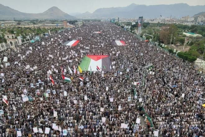 تأکید انصارالله یمن بر حمایت از فلسطین و حفاظت از باب‌المندب