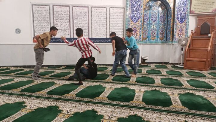 اردوی شبی در مسجد بچه‌های کانون فرهنگی تذکره کاشمر