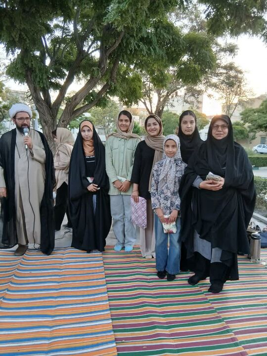 پارک علم‌الهدی کوی مسکن میزبان بچه ها مسجدالنبی(ص) شد
