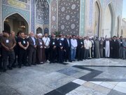حرم مطهر رضوی میزبان ۳۰۰نفر از موکب داران عراقی