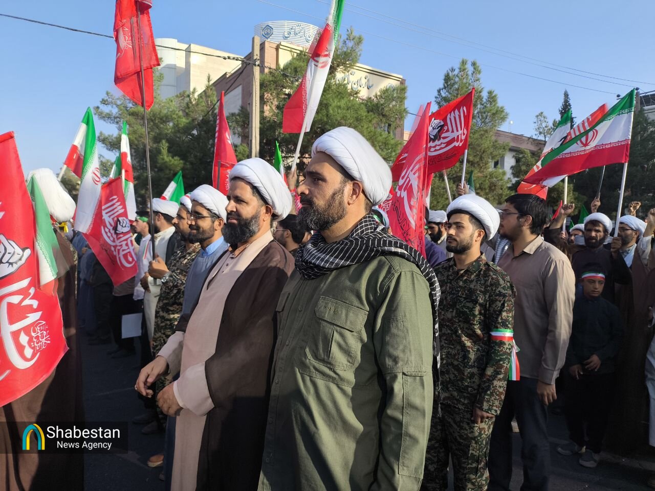 عمامه‌ها در صف حماسه/ روایت لبیک روحانیون بیرجند به رهبر انقلاب