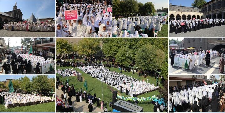 برگزاری برنامه «پویش حجاب» با حضور صدها نفر در «دیاربکر» ترکیه