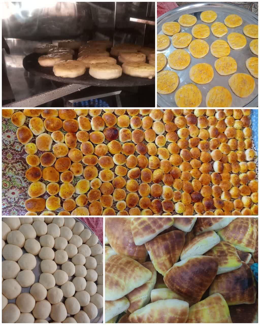 سفره ای از بهزادکلا نکا تا قم برای زائران حرم