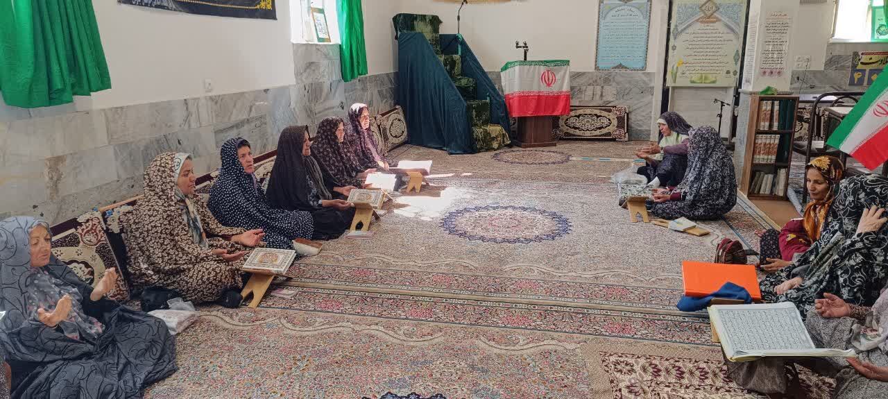 مسجد جامع «چاج» کانون پویایی و همدلی اهالی روستا/ از کلاس‌های هنری تا پرچم‌گردانی شبانه
